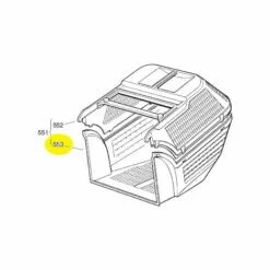 GLOBAL GARDEN PRODUCT 122486074/0 - Partie Inférieur De Bac Pour Tondeuse Castelgarden / GGP 5 GLOBAL GARDEN PRODUCT 122486074/0 - Partie Inférieur De Bac Pour Tondeuse Castelgarden / GGP -Tondeuse Et Accessoires Boutique 10402838 2