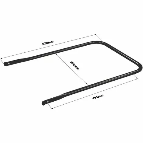 GLOBAL GARDEN PRODUCT 381006532/0 - Guidon Inférieur Pour Tondeuse Castelgarden / GGP / Stiga 3 GLOBAL GARDEN PRODUCT 381006532/0 - Guidon Inférieur Pour Tondeuse Castelgarden / GGP / Stiga