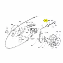 GLOBAL GARDEN PRODUCT 122041957/1 - Douille Pour Tige De Tension De Courroie Pour Tondeuse Castelgarden / GGP / Stiga -Tondeuse Et Accessoires Boutique 10403421 2