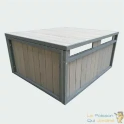 LE POISSON QUI JARDINE.FR Cabane, Carport Ou Garage, Pour Robot Tondeuse. En Bois, Gris 11 LE POISSON QUI JARDINE.FR Cabane, Carport Ou Garage, Pour Robot Tondeuse. En Bois, Gris -Tondeuse Et Accessoires Boutique 10553254 5