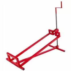 COSTWAY Tracteur Tondeuse à Gazon Levage 400 Kg Ascenseur Treuil Auxiliaire De Nettoyage -Tondeuse Et Accessoires Boutique 10735987 2