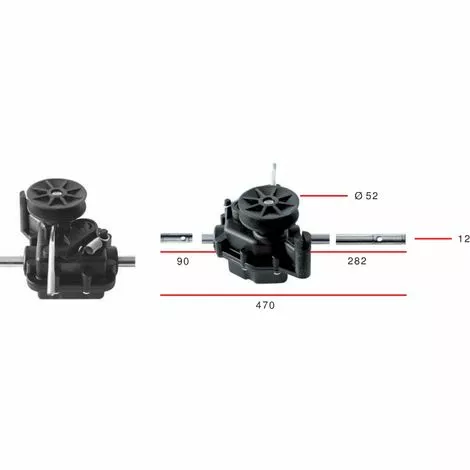 GLOBAL GARDEN PRODUCT 181003076/1 - Groupe De Traction Plastique Pour Tondeuse Castelgarden / GGP (ex 81003059/0) 4 GLOBAL GARDEN PRODUCT 181003076/1 - Groupe De Traction Plastique Pour Tondeuse Castelgarden / GGP (ex 81003059/0) – Image 2