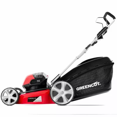 Tondeuse Sans Fil 56V, Batterie 4.0Ah Et Chargeur Inclus, Largeur De Coupe 508 Mm, Hauteur De Coupe 25-85 Mm, 5 Positions - Greencut Pack GLM560L-20 4 Tondeuse Sans Fil 56V, Batterie 4.0Ah Et Chargeur Inclus, Largeur De Coupe 508 Mm, Hauteur De Coupe 25-85 Mm, 5 Positions - Greencut Pack GLM560L-20 – Image 2