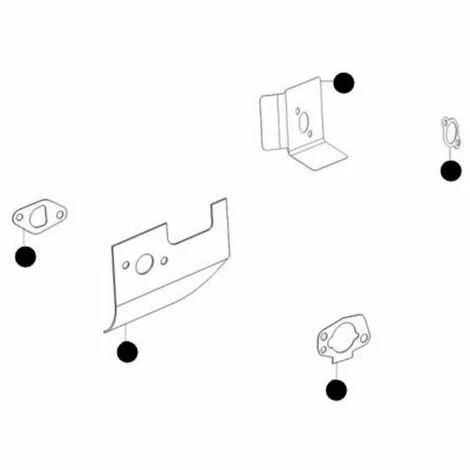 MCCULLOCH Kit Joint Moteur Tondeuse Mc Culloch 3 MCCULLOCH Kit Joint Moteur Tondeuse Mc Culloch