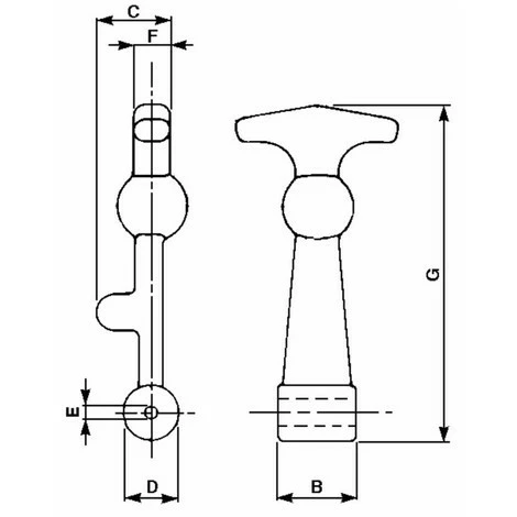 LEM SELECT Attache Capot Moyen 120 MM (Lot De 2) 4 LEM SELECT Attache Capot Moyen 120 MM (Lot De 2) – Image 2