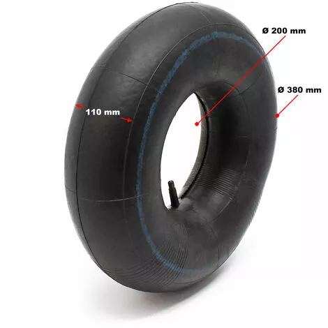 WILTEC Chambre à Air Pour Pneu De Tracteur à Pelouse 16x6.50-8 Avec Valve Droite Roue Tondeuse à Gazon 4 WILTEC Chambre à Air Pour Pneu De Tracteur à Pelouse 16x6.50-8 Avec Valve Droite Roue Tondeuse à Gazon – Image 2