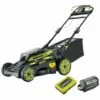 Tondeuse Tractée RYOBI 36V LithiumPlus Brushless - Coupe 51 Cm - 1 Batterie 6.0Ah - 1 Chargeur Rapide RY36LMX51A-160 -Tondeuse Et Accessoires Boutique 17777567 1