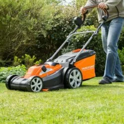 OUTIROR Tondeuse électrique Sans Fil, à Batterie Rechargeable - 40cm Largeur De Coupe. -Tondeuse Et Accessoires Boutique 18363120 3