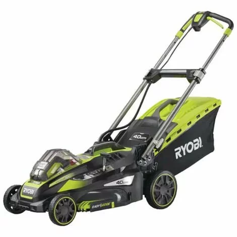 Tondeuse RYOBI 36V - Coupe 40cm - 1 Batterie 5,0Ah - 1 Chargeur - RLM36X41H-50 4 Tondeuse RYOBI 36V - Coupe 40cm - 1 Batterie 5,0Ah - 1 Chargeur - RLM36X41H-50 – Image 2