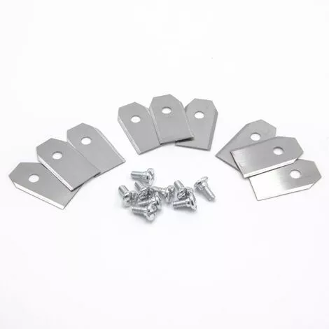 Vhbw 9x Lames De Tondeuse, Compatible Avec Husqvarna G2 (2004-2006), SH 3 Vhbw 9x Lames De Tondeuse, Compatible Avec Husqvarna G2 (2004-2006), SH