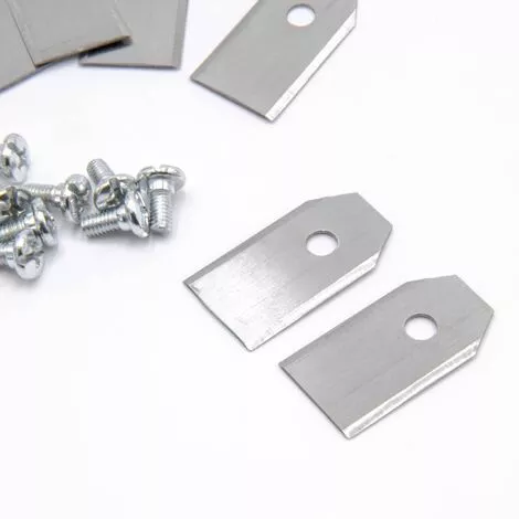 Vhbw 9x Lames De Tondeuse, Compatible Avec Husqvarna G2 (2004-2006), SH 4 Vhbw 9x Lames De Tondeuse, Compatible Avec Husqvarna G2 (2004-2006), SH – Image 2
