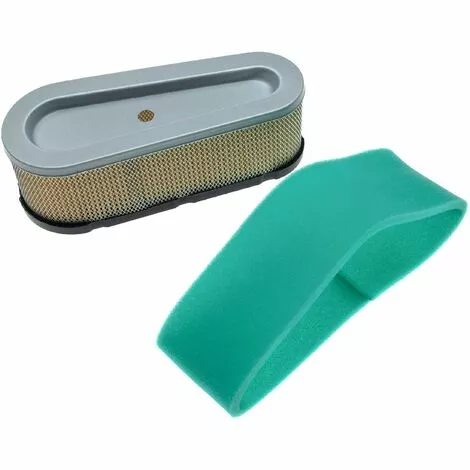 Vhbw Set De Filtres (1x Filtre à Air En Papier, 1x Filtre Mousse) Compatible Avec Briggs & Stratton 28B707-1135-E1 Moteur Pour Tracteur Tondeuse 3 Vhbw Set De Filtres (1x Filtre à Air En Papier, 1x Filtre Mousse) Compatible Avec Briggs & Stratton 28B707-1135-E1 Moteur Pour Tracteur Tondeuse