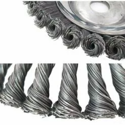 BEARSU Brosse Désherbant Ronde Pour Débroussailleuse - Haute Résistance - Cône - Anti-mauvaises Herbes - 20,3 Cm -Tondeuse Et Accessoires Boutique 25473692 4