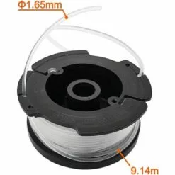 LANGRAY 6 Pièces De Bobines De Fil Pour Coupe-bordures Black Et Decker Trimmer (lignes En Nylon De 9,1 M De Longueur ?1,65 Mm Avec Couvercle De Bobine Et Ressort) 8 LANGRAY 6 Pièces De Bobines De Fil Pour Coupe-bordures Black Et Decker Trimmer (lignes En Nylon De 9,1 M De Longueur ?1,65 Mm Avec Couvercle De Bobine Et Ressort) -Tondeuse Et Accessoires Boutique 25972662 2