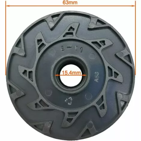 LANGRAY 6 Pièces De Bobines De Fil Pour Coupe-bordures Black Et Decker Trimmer (lignes En Nylon De 9,1 M De Longueur ?1,65 Mm Avec Couvercle De Bobine Et Ressort) 5 LANGRAY 6 Pièces De Bobines De Fil Pour Coupe-bordures Black Et Decker Trimmer (lignes En Nylon De 9,1 M De Longueur ?1,65 Mm Avec Couvercle De Bobine Et Ressort) – Image 3