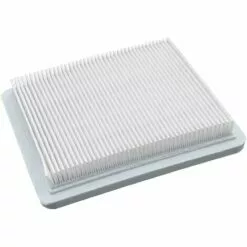 Vhbw Filtre De Rechange En Papier Compatible Avec Briggs & Stratton 111400, 112200, 115400, 117400 Tondeuse à Gazon - 13,2 X 11,5 X 2,1cm, Blanc