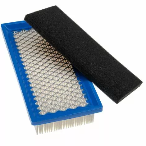 Vhbw Set De Filtres Remplacement Pour Briggs & Stratton 492889, 496077, 691643 Pour Tracteur Tondeuse - 1x Filtre Mousse, 1x Filtre à Air En Papier 4 Vhbw Set De Filtres Remplacement Pour Briggs & Stratton 492889, 496077, 691643 Pour Tracteur Tondeuse - 1x Filtre Mousse, 1x Filtre à Air En Papier – Image 2