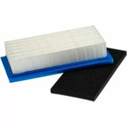 Vhbw Set De Filtres Compatible Avec Briggs & Stratton 256400, 257400 Moteur Pour Tracteur Tondeuse - 1x Filtre Mousse, 1x Filtre à Air En Papier