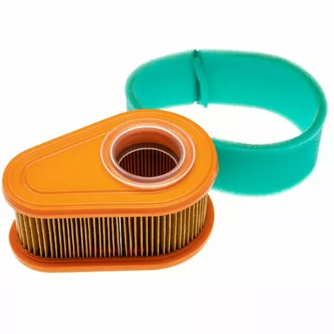 Vhbw Set De Filtres (1x Filtre à Air En Papier, 1x Filtre Mousse) Compatible Avec Briggs & Stratton 114P02-0129-F3 Moteur Pour Tracteur Tondeuse 5 Vhbw Set De Filtres (1x Filtre à Air En Papier, 1x Filtre Mousse) Compatible Avec Briggs & Stratton 114P02-0129-F3 Moteur Pour Tracteur Tondeuse – Image 3
