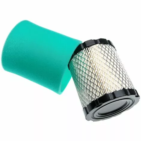 Vhbw Set De Filtres (1x Filtre à Air En Papier, 1x Filtre Mousse) Compatible Avec Briggs & Stratton 49M977-0113-G5 Moteur Pour Tracteur Tondeuse 4 Vhbw Set De Filtres (1x Filtre à Air En Papier, 1x Filtre Mousse) Compatible Avec Briggs & Stratton 49M977-0113-G5 Moteur Pour Tracteur Tondeuse – Image 2