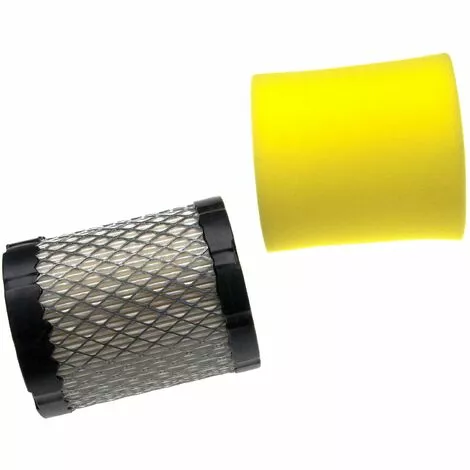 Vhbw Set De Filtres (1x Filtre à Air En Papier, 1x Filtre Mousse) Compatible Avec Briggs & Stratton 21B807-0125-B1 Moteur Pour Tracteur Tondeuse 4 Vhbw Set De Filtres (1x Filtre à Air En Papier, 1x Filtre Mousse) Compatible Avec Briggs & Stratton 21B807-0125-B1 Moteur Pour Tracteur Tondeuse – Image 2