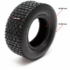 WILTEC Pneu Pour Tracteur à Pelouse 16x6.50-8 4pr Avec Chambre à Air Et Valve Coudée Tondeuse à Gazon 5 WILTEC Pneu Pour Tracteur à Pelouse 16x6.50-8 4pr Avec Chambre à Air Et Valve Coudée Tondeuse à Gazon -Tondeuse Et Accessoires Boutique 2711411 2