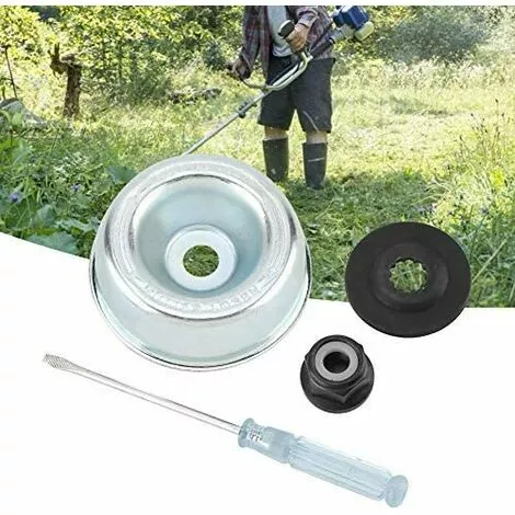 BARES Kit De Maintenance D'accessoires Pour Adaptateur Tondeuse à Gazon Pour Stihl Rondelle De Butée, Plaque De Support, écrou De Collier Tournevis De Maintenance Kit Fixation De L'adaptateur De Lame 4 BARES Kit De Maintenance D'accessoires Pour Adaptateur Tondeuse à Gazon Pour Stihl Rondelle De Butée, Plaque De Support, écrou De Collier Tournevis De Maintenance Kit Fixation De L'adaptateur De Lame – Image 2