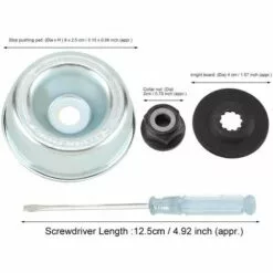 BARES Kit De Maintenance D'accessoires Pour Adaptateur Tondeuse à Gazon Pour Stihl Rondelle De Butée, Plaque De Support, écrou De Collier Tournevis De Maintenance Kit Fixation De L'adaptateur De Lame 9 BARES Kit De Maintenance D'accessoires Pour Adaptateur Tondeuse à Gazon Pour Stihl Rondelle De Butée, Plaque De Support, écrou De Collier Tournevis De Maintenance Kit Fixation De L'adaptateur De Lame -Tondeuse Et Accessoires Boutique 28091870 3