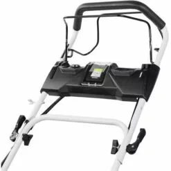 Tondeuse à Gazon Essence 165cc 6cv, Démarrage électrique 4 Temps Automotrice, Lame Acier Double Tranchant 460mm 18", Hauteur De Coupe Réglable Et Panier D'une Capacité De 55L - Greencut GLM770XE 11 Tondeuse à Gazon Essence 165cc 6cv, Démarrage électrique 4 Temps Automotrice, Lame Acier Double Tranchant 460mm 18", Hauteur De Coupe Réglable Et Panier D'une Capacité De 55L - Greencut GLM770XE -Tondeuse Et Accessoires Boutique 28885723 5