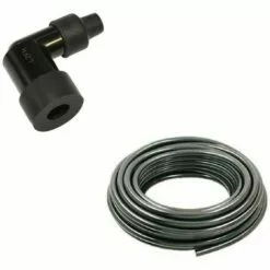 CYCLINGCOLORS Fil à Bougie 7mm + Antiparasite NGK LZEH Tondeuse Tracteur