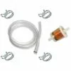 CYCLINGCOLORS Kit Essence Universel 7mm - 8mm : Durite + 4x Collier + Filtre Carburant Tondeuse Tracteur -Tondeuse Et Accessoires Boutique 31440380 1