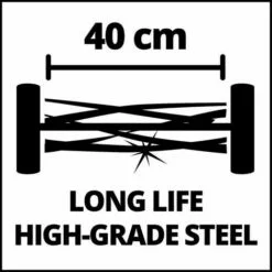 Einhell Tondeuse à Main GC-HM 400 - Surfaces Jusqu’à 250 M² - Largeur De Coupe 400 Mm -Tondeuse Et Accessoires Boutique 32436154 3