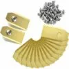 LITZEE Lot De 45 Lames En Titane Pour Tondeuse Robot Husqvarna Automower, Gardena, Yardforce (3 G - 0,75 Mm) + 45 Vis 2 LITZEE Lot De 45 Lames En Titane Pour Tondeuse Robot Husqvarna Automower, Gardena, Yardforce (3 G - 0,75 Mm) + 45 Vis -Tondeuse Et Accessoires Boutique 32530298 1