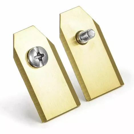 LITZEE Lot De 45 Lames En Titane Pour Tondeuse Robot Husqvarna Automower, Gardena, Yardforce (3 G - 0,75 Mm) + 45 Vis 7 LITZEE Lot De 45 Lames En Titane Pour Tondeuse Robot Husqvarna Automower, Gardena, Yardforce (3 G - 0,75 Mm) + 45 Vis – Image 5