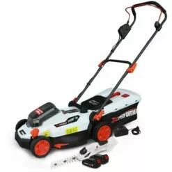 Tondeuse à Gazon Et Cisaille De Jardin Sur Batterie - X-Performer XPTDE3320LI / XPCSTH20LI - 2 Batteries 2Ah Et Chargeur