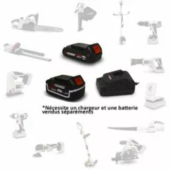 Tondeuse à Gazon Et Cisaille De Jardin Sur Batterie - X-Performer XPTDE3320LI / XPCSTH20LI - 2 Batteries 2Ah Et Chargeur -Tondeuse Et Accessoires Boutique 32540810 5