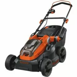 BLACK & DECKER Tondeuse à Gazon Sans Fil 36V 2Ah 38cm 6 Hauteurs Réglables BLACK+DECKER CLM3820L1-QW