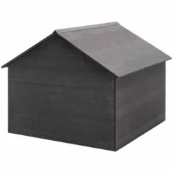 VidaXL Garage Pour Tondeuse à Gazon Gris 80x80x70 Cm WPC - Gris 10 VidaXL Garage Pour Tondeuse à Gazon Gris 80x80x70 Cm WPC - Gris -Tondeuse Et Accessoires Boutique 33172780 4