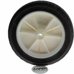 JARDIAFFAIRES Roue Pour Tondeuse à Gazon Diamètre 150mm Alésage 12.7mm