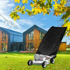 ASUPERMALL Housse De Tondeuse A Gazon Avec Revetement Impermeable Pare-Soleil Housse De Protection Anti-Dechirure Aux Uv Housse Avec Cordon De Serrage, Noir - Noir 9 ASUPERMALL Housse De Tondeuse A Gazon Avec Revetement Impermeable Pare-Soleil Housse De Protection Anti-Dechirure Aux Uv Housse Avec Cordon De Serrage, Noir - Noir -Tondeuse Et Accessoires Boutique 33483066 3