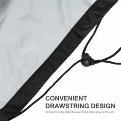 ASUPERMALL Housse De Tondeuse A Gazon Avec Revetement Impermeable Pare-Soleil Housse De Protection Anti-Dechirure Aux Uv Housse Avec Cordon De Serrage, Noir - Noir 10 ASUPERMALL Housse De Tondeuse A Gazon Avec Revetement Impermeable Pare-Soleil Housse De Protection Anti-Dechirure Aux Uv Housse Avec Cordon De Serrage, Noir - Noir -Tondeuse Et Accessoires Boutique 33483066 4