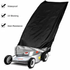 ASUPERMALL Housse De Tondeuse A Gazon Avec Revetement Impermeable Pare-Soleil Housse De Protection Anti-Dechirure Aux Uv Housse Avec Cordon De Serrage, Noir - Noir 11 ASUPERMALL Housse De Tondeuse A Gazon Avec Revetement Impermeable Pare-Soleil Housse De Protection Anti-Dechirure Aux Uv Housse Avec Cordon De Serrage, Noir - Noir -Tondeuse Et Accessoires Boutique 33483066 5
