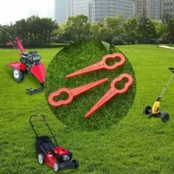 DONTODENT Lot De 50 Lames De Rechange Pour Tondeuse à Gazon En Plastique, Lame De Tondeuse à Gazon Noire Et Decker 9 DONTODENT Lot De 50 Lames De Rechange Pour Tondeuse à Gazon En Plastique, Lame De Tondeuse à Gazon Noire Et Decker -Tondeuse Et Accessoires Boutique 34737481 4