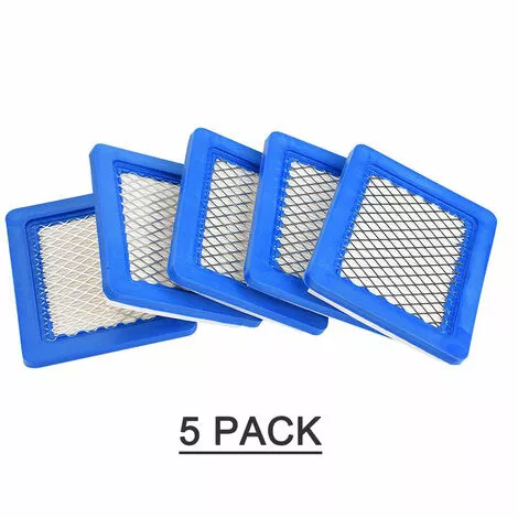 ASUPERMALL Paquet De 5 Filtres A Air 491588S, Remplacement Pour Briggs Stratton 491588 4915885 Cartouche De Filtre A Air Oem Plate, Filtre A Air Pour Tondeuse A Gazon, Bleu 3 ASUPERMALL Paquet De 5 Filtres A Air 491588S, Remplacement Pour Briggs Stratton 491588 4915885 Cartouche De Filtre A Air Oem Plate, Filtre A Air Pour Tondeuse A Gazon, Bleu