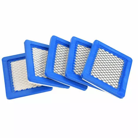 ASUPERMALL Paquet De 5 Filtres A Air 491588S, Remplacement Pour Briggs Stratton 491588 4915885 Cartouche De Filtre A Air Oem Plate, Filtre A Air Pour Tondeuse A Gazon, Bleu 4 ASUPERMALL Paquet De 5 Filtres A Air 491588S, Remplacement Pour Briggs Stratton 491588 4915885 Cartouche De Filtre A Air Oem Plate, Filtre A Air Pour Tondeuse A Gazon, Bleu – Image 2