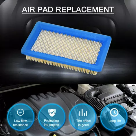 ASUPERMALL Paquet De 5 Filtres A Air 491588S, Remplacement Pour Briggs Stratton 491588 4915885 Cartouche De Filtre A Air Oem Plate, Filtre A Air Pour Tondeuse A Gazon, Bleu 5 ASUPERMALL Paquet De 5 Filtres A Air 491588S, Remplacement Pour Briggs Stratton 491588 4915885 Cartouche De Filtre A Air Oem Plate, Filtre A Air Pour Tondeuse A Gazon, Bleu – Image 3