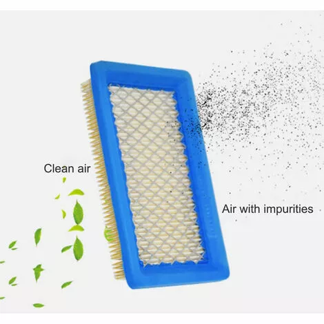 ASUPERMALL Paquet De 5 Filtres A Air 491588S, Remplacement Pour Briggs Stratton 491588 4915885 Cartouche De Filtre A Air Oem Plate, Filtre A Air Pour Tondeuse A Gazon, Bleu 6 ASUPERMALL Paquet De 5 Filtres A Air 491588S, Remplacement Pour Briggs Stratton 491588 4915885 Cartouche De Filtre A Air Oem Plate, Filtre A Air Pour Tondeuse A Gazon, Bleu – Image 4