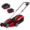 Einhell Tondeuse à Gazon Sans Fil GE-CM 36/37 Li - Kit Power X-Change (36V - 2x3,0 Ah, Largeur De Coupe 37cm, Surface Conseillée 400m2) Livré Avec 2 Batteries 2,0 Ah Et Double Chargeur 2 Einhell Tondeuse à Gazon Sans Fil GE-CM 36/37 Li - Kit Power X-Change (36V - 2x3,0 Ah, Largeur De Coupe 37cm, Surface Conseillée 400m2) Livré Avec 2 Batteries 2,0 Ah Et Double Chargeur -Tondeuse Et Accessoires Boutique 36889391 1
