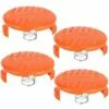 ECHOO Capuchons De Bobine, Ressorts Accessoires De Pièces De Rechange Couvercles De Capuchon De Bobine De Rechange Compatibles Avec Ressort Pour Bobine De Débroussailleuse AFS Matériau ABS Solide Et Durable (4PCS) 2 ECHOO Capuchons De Bobine, Ressorts Accessoires De Pièces De Rechange Couvercles De Capuchon De Bobine De Rechange Compatibles Avec Ressort Pour Bobine De Débroussailleuse AFS Matériau ABS Solide Et Durable (4PCS) -Tondeuse Et Accessoires Boutique 39605931 1