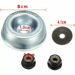 TRIOMPHE TRIOM 4PCS / Set De Fixation Lame Lawnmower Métallique De Remplacement Kit Pour STIHL Tondeuse à Gazon Débroussailleuse -Tondeuse Et Accessoires Boutique 41657199 2